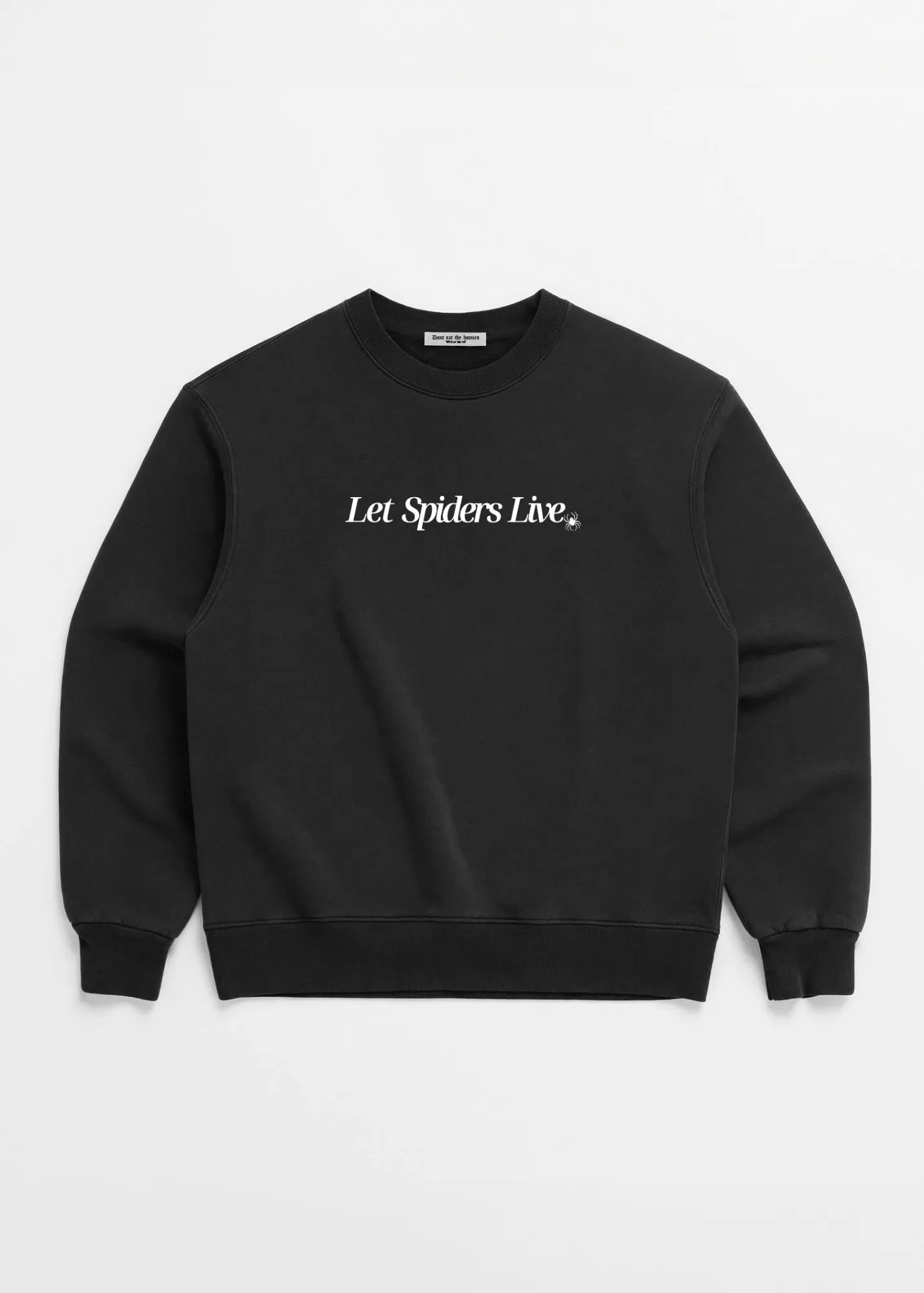 LET SPIDERS LIVE CREWNECK sold by Dont Eat the Homies