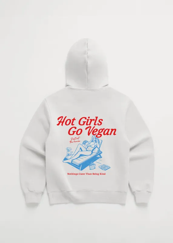 HOT GIRLS GO VEGAN HOODIE sold by Dont Eat the Homies