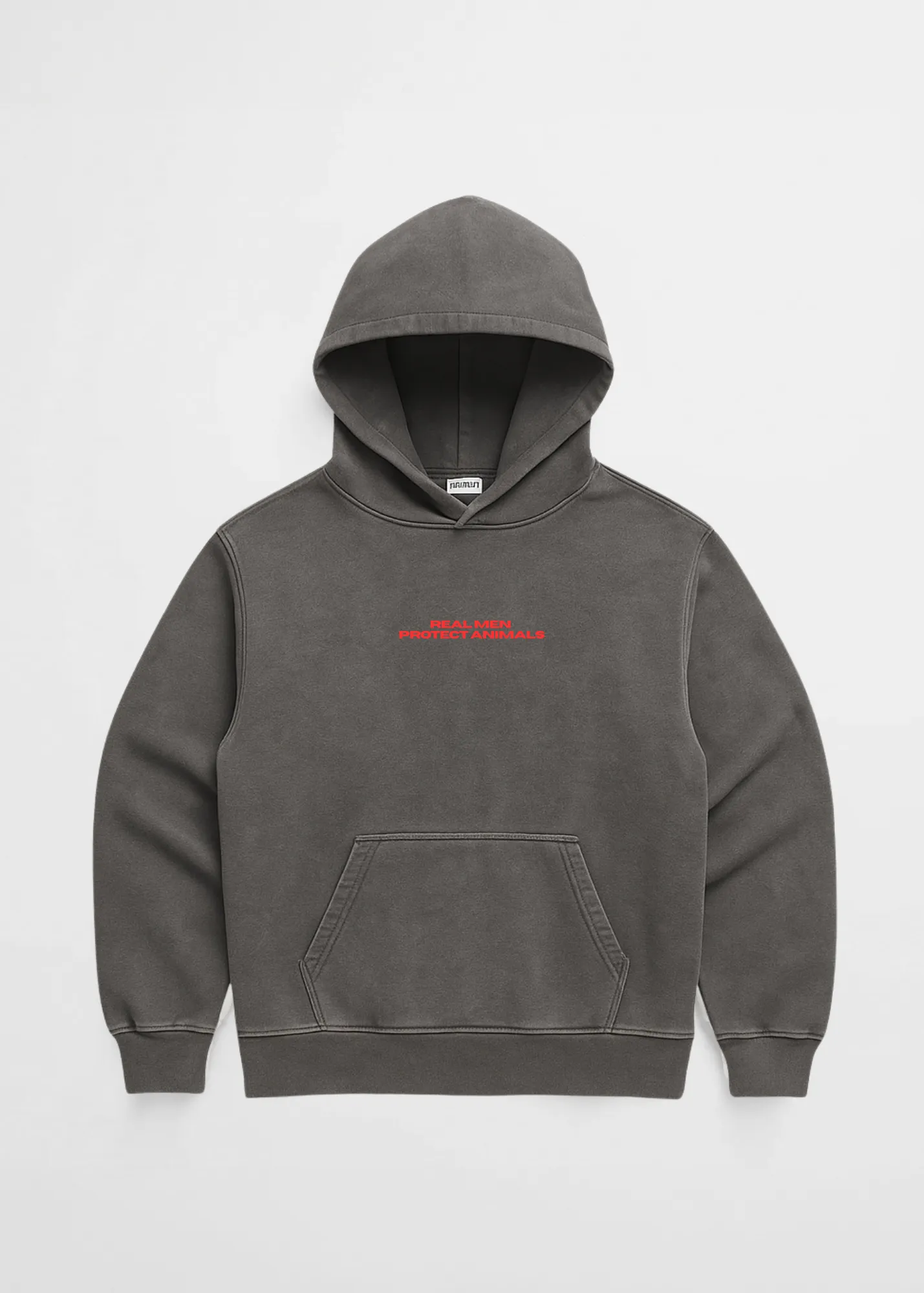 REAL MEN PROTECT ANIMALS HOODIE sold by Dont Eat the Homies product image thumbnail 4