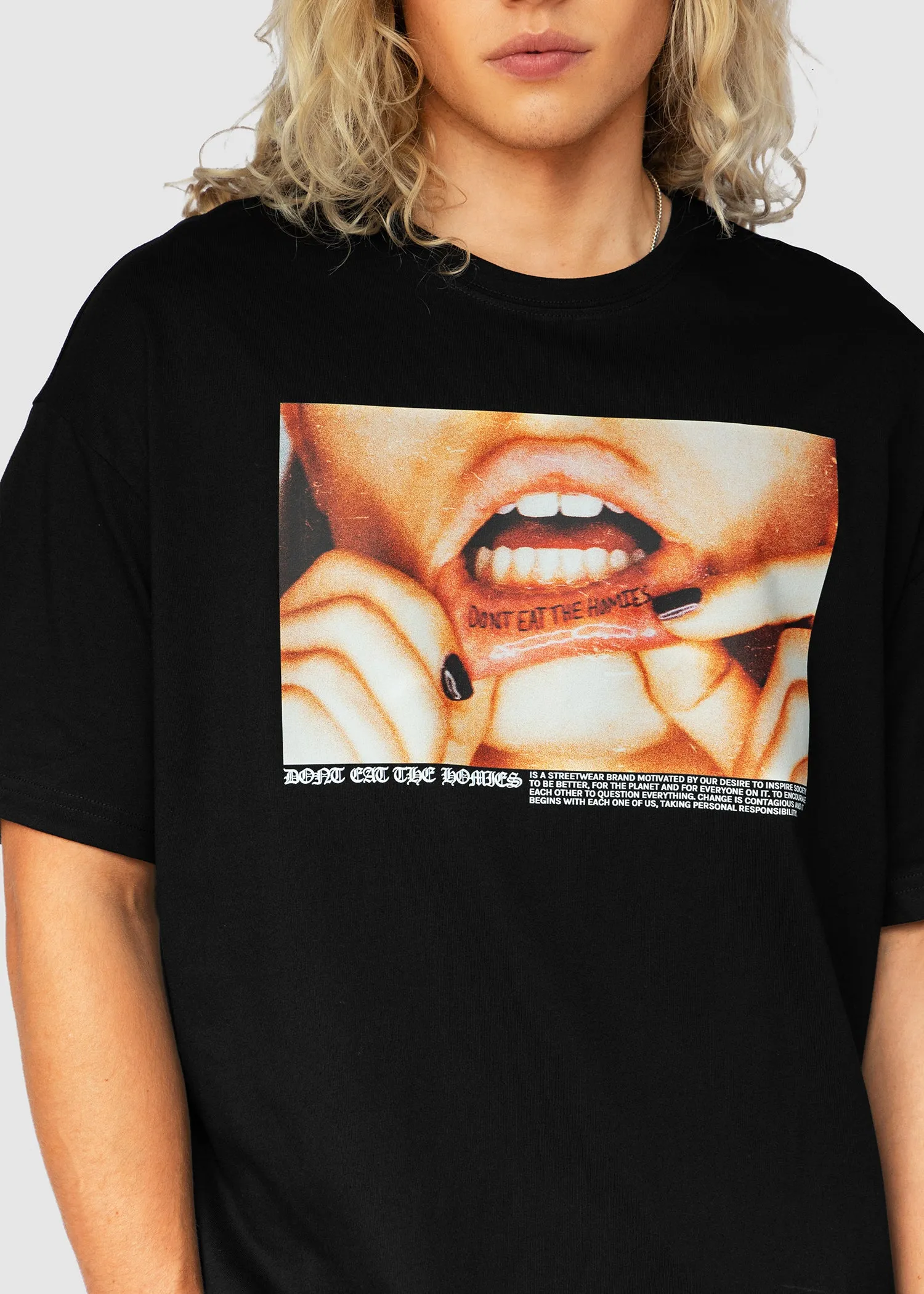LIP TAT TEE sold by Dont Eat the Homies product image thumbnail 4
