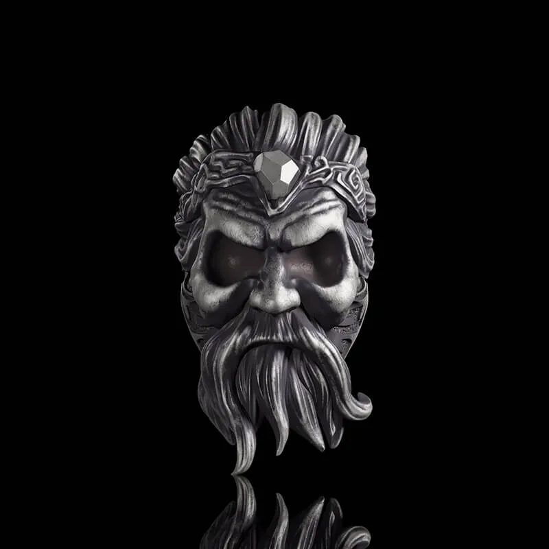 Viking God Sterling Silver Ring sold by GTHIC