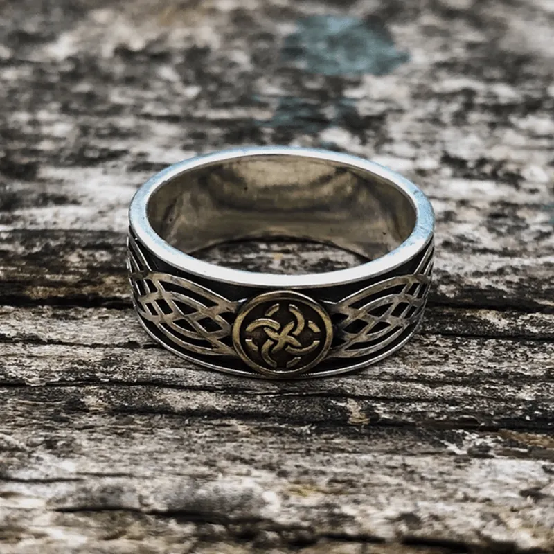 Celtic Amulet Sterling Silver Viking Ring sold by GTHIC product image thumbnail 5