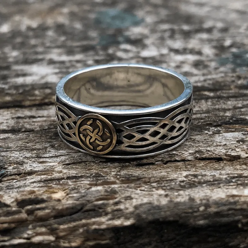 Celtic Amulet Sterling Silver Viking Ring sold by GTHIC product image thumbnail 4