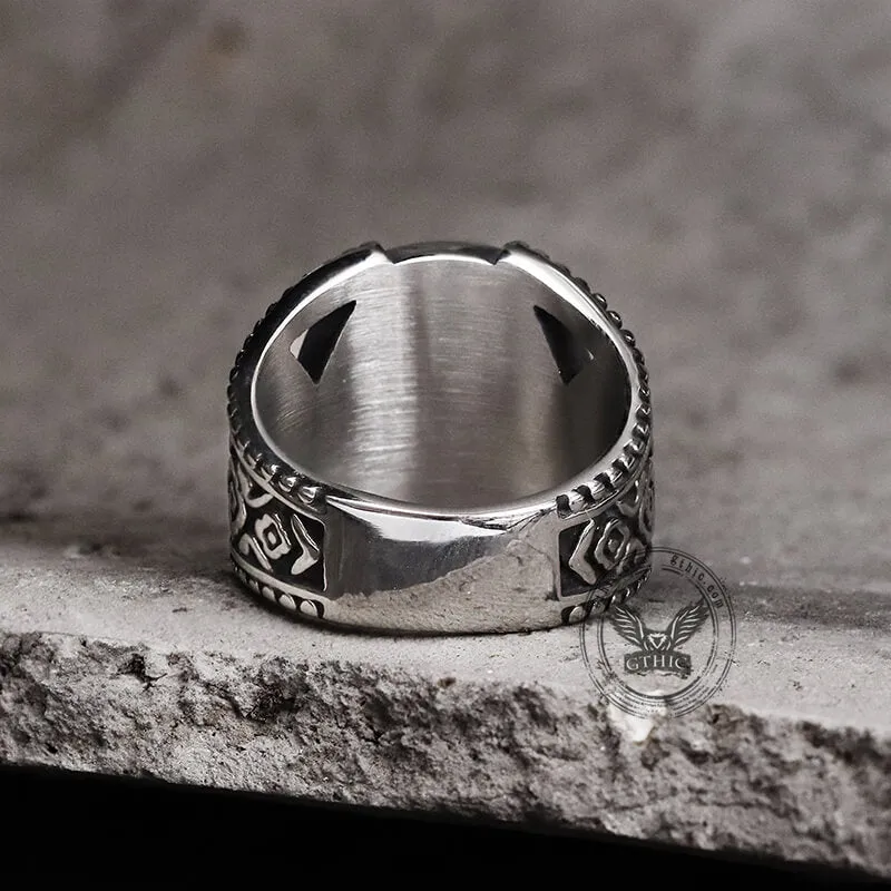 Jerusalem Cross Stainless Steel Religion Ring sold by GTHIC product image thumbnail 5