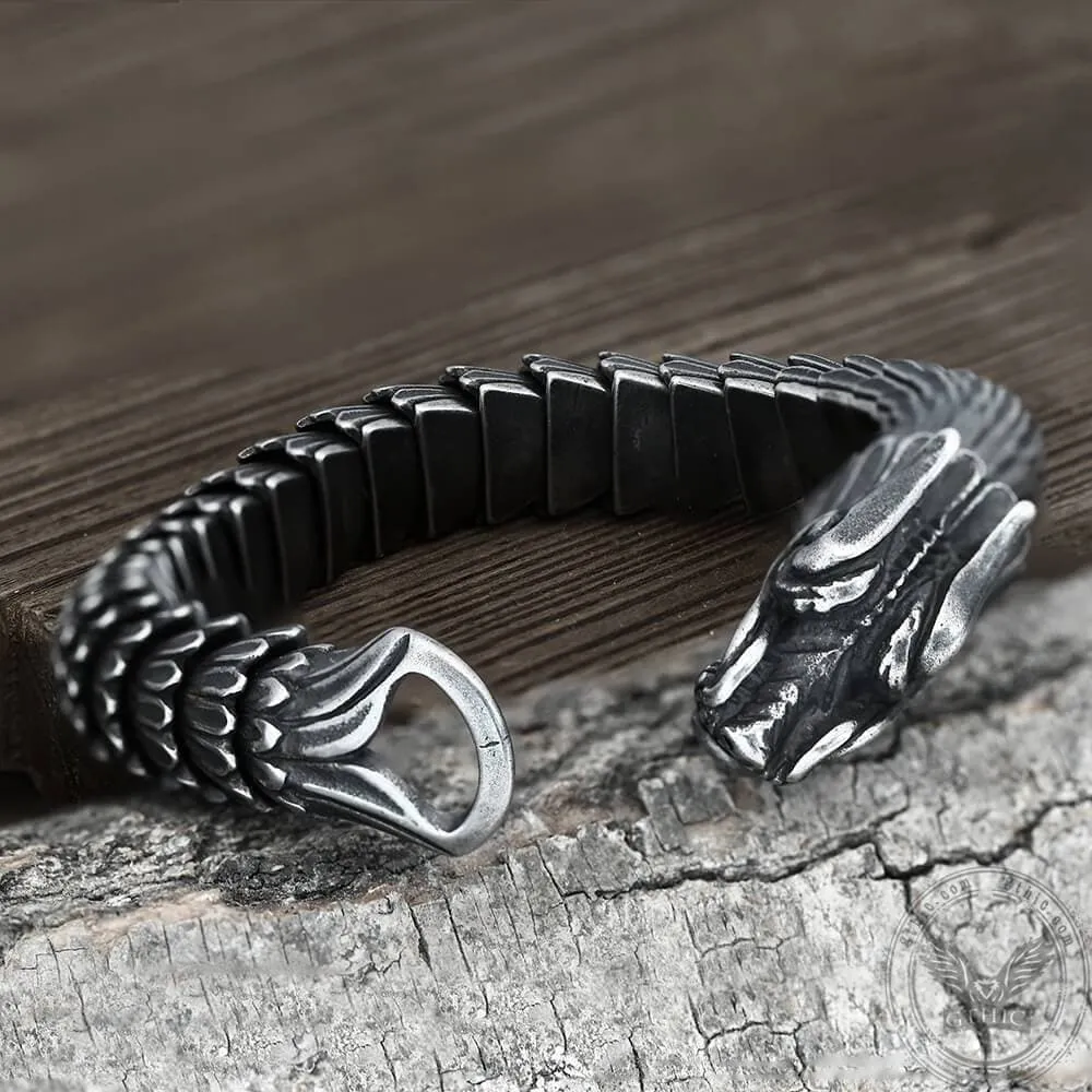 Dragon Scale Stainless Steel Bracelet sold by GTHIC product image thumbnail 4