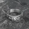Eye of Ra Stainless Steel Signet Ring sold by GTHIC