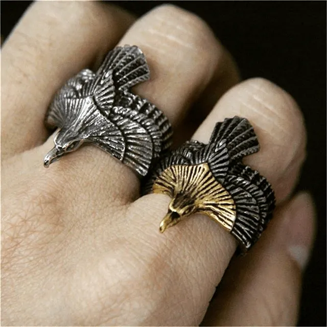 Eagle Stainless Steel Beast Ring sold by GTHIC product image thumbnail 2