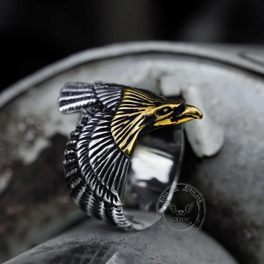 Eagle Stainless Steel Beast Ring sold by GTHIC