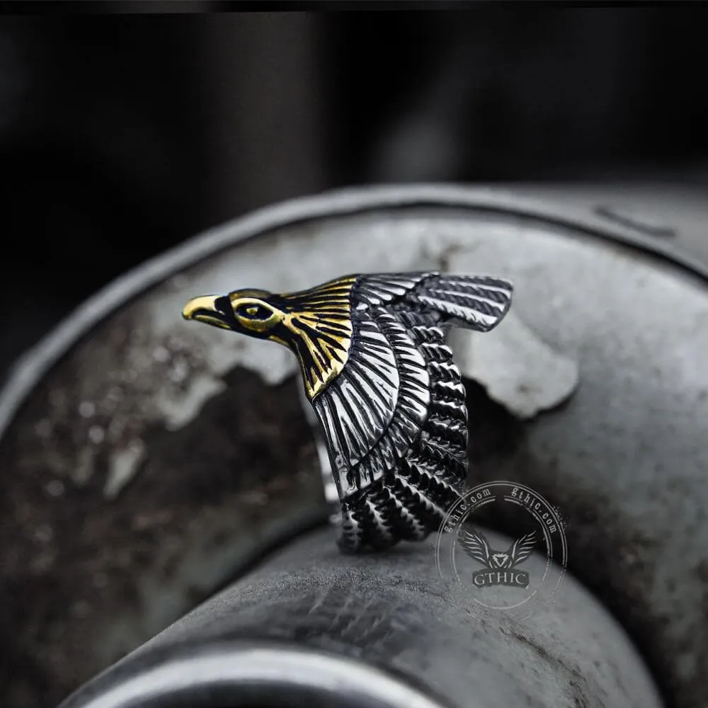 Eagle Stainless Steel Beast Ring sold by GTHIC product image thumbnail 5