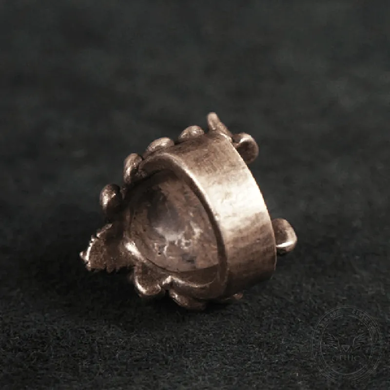 Lion Sterling Silver Beast Ring sold by GTHIC product image thumbnail 5