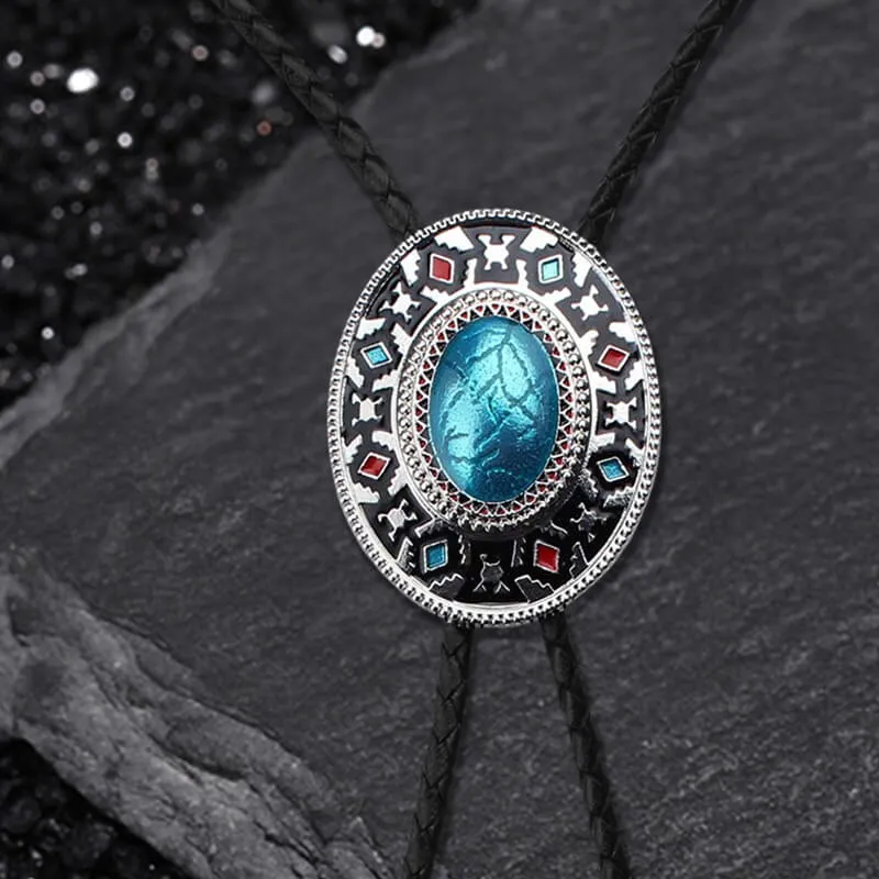 Geometric Gemstone Adjustable Bolo Tie sold by GTHIC