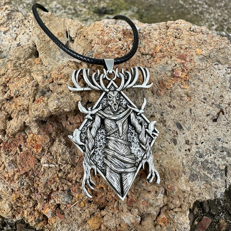 Natural Force Wendigo Skull Stainless Steel Pendant sold by GTHIC product image thumbnail 2