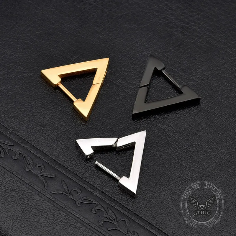 Triangle Stainless Steel Geometric Earrings sold by GTHIC product image thumbnail 2