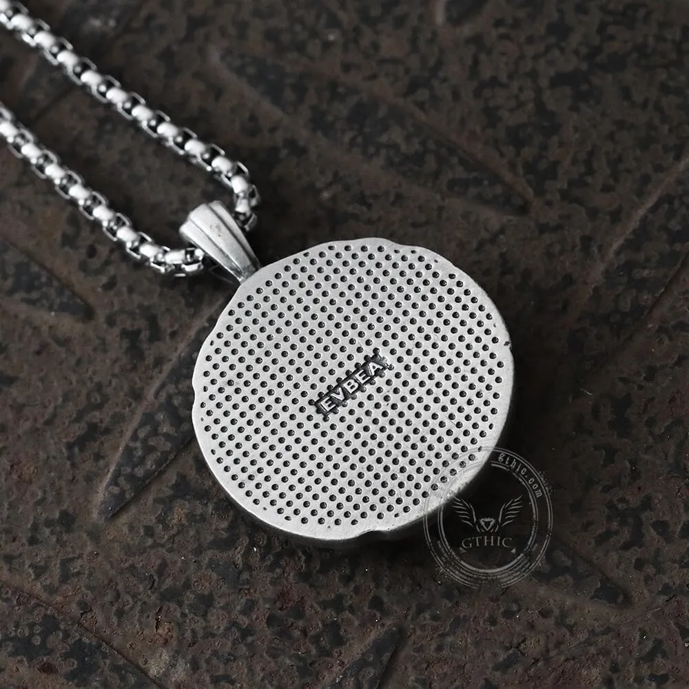 Spartan Warrior Helmet Pure Tin Necklace sold by GTHIC product image thumbnail 3