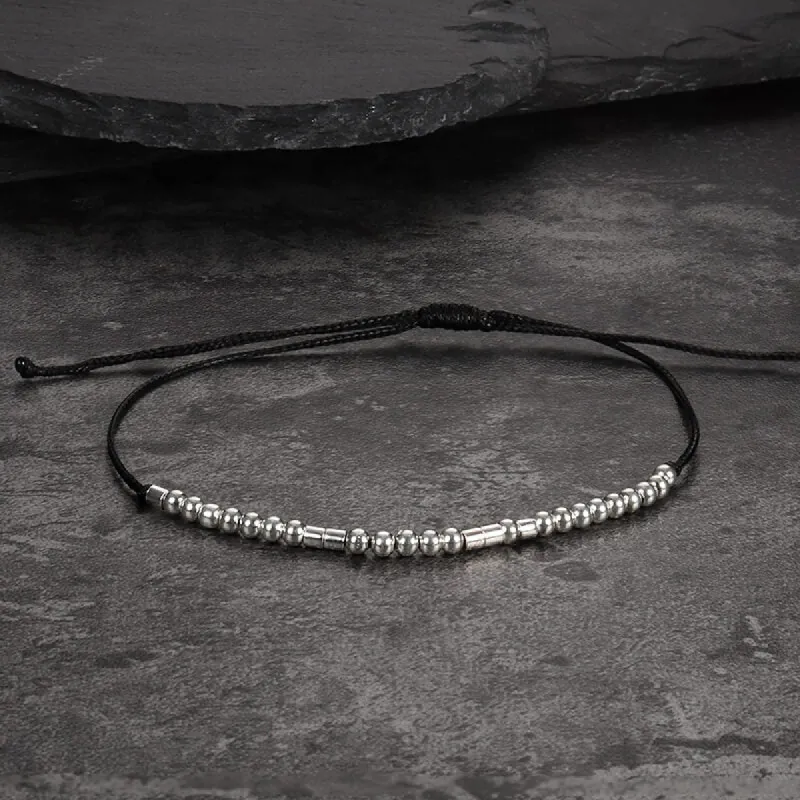 Best Bitches Morse Code Sterling Silver Bracelet sold by GTHIC