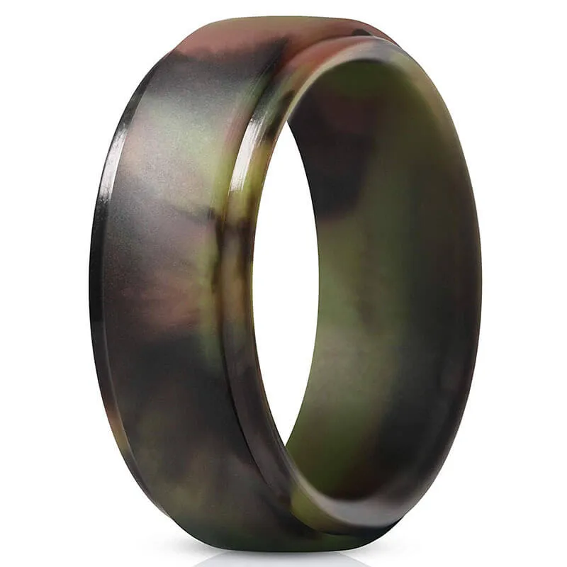 Polished Step-Edge Silicone Ring sold by GTHIC product image thumbnail 5