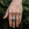 Revenge Skull Death Stainless Steel Ring sold by GTHIC