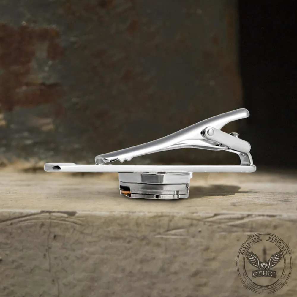 Steampunk Watch Movement Brass Tie Clip sold by GTHIC product image thumbnail 3