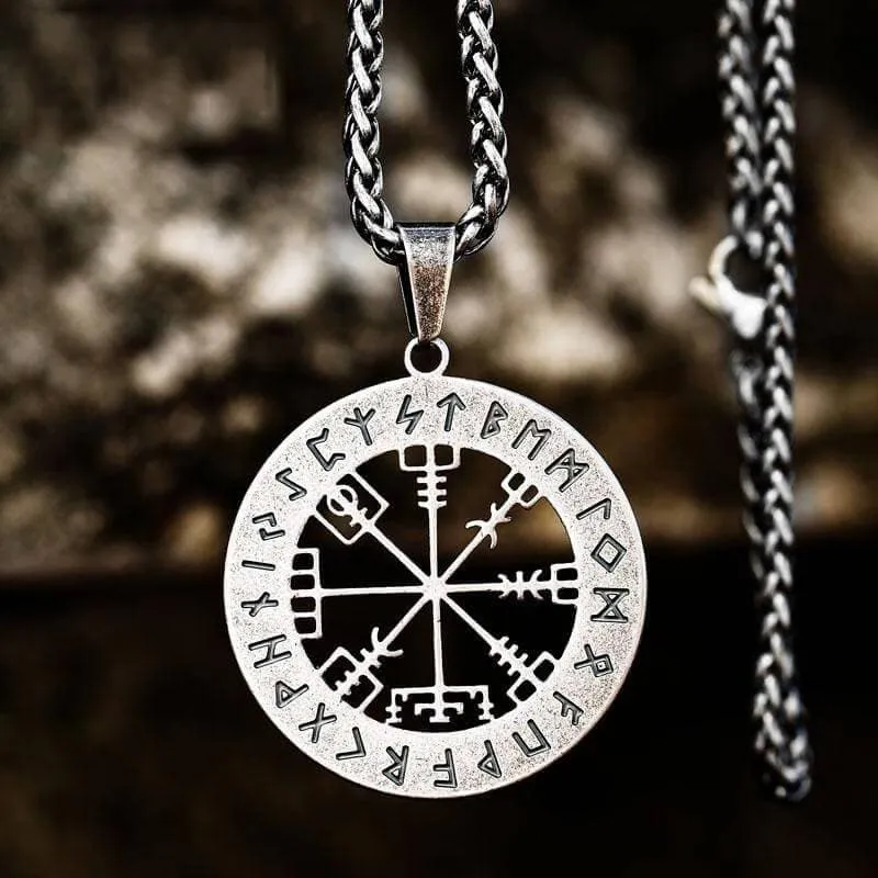 Vegvisir Viking Compass Stainless Steel Pendant sold by GTHIC