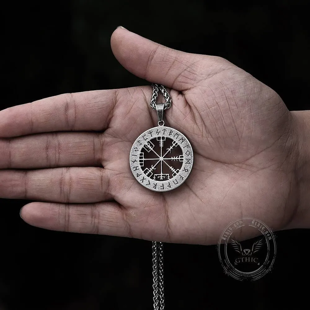 Vegvisir Viking Compass Stainless Steel Pendant sold by GTHIC product image thumbnail 3