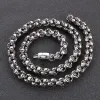 Heavy Skull Link Chain Stainless Steel Necklace sold by GTHIC