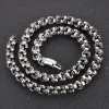 Heavy Skull Link Chain Stainless Steel Necklace sold by GTHIC