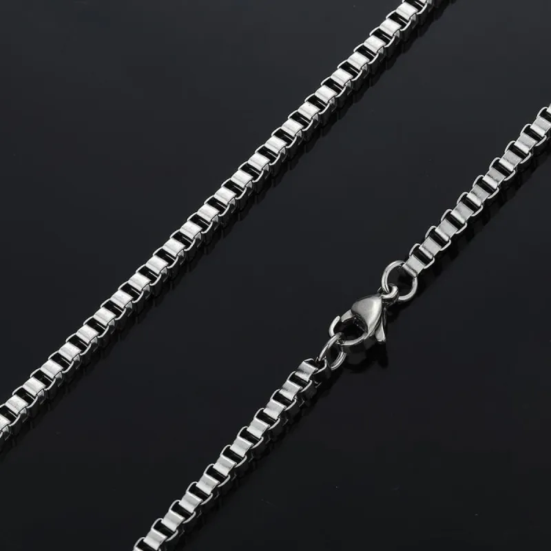 3 mm* 60 cm Box Chain sold by GTHIC
