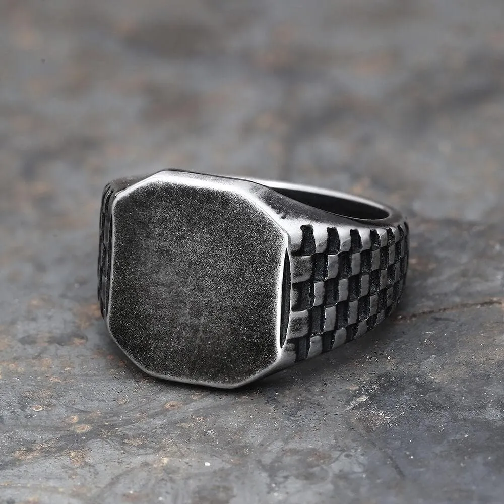 Classic Smooth Stainless Steel Ring sold by GTHIC