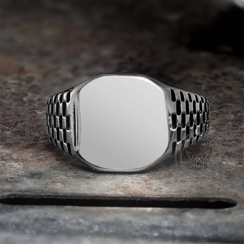 Classic Smooth Stainless Steel Ring sold by GTHIC product image thumbnail 2