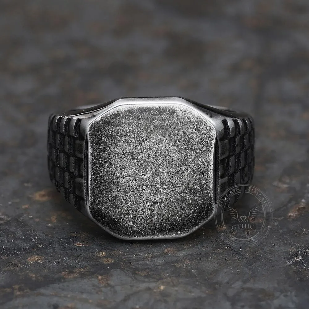 Classic Smooth Stainless Steel Ring sold by GTHIC product image thumbnail 3