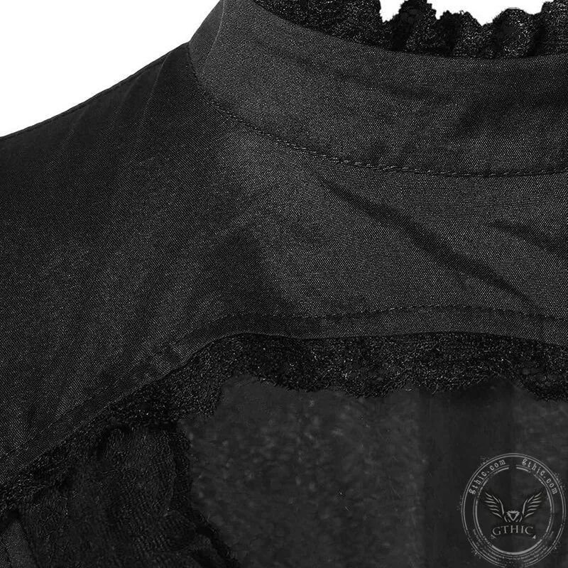 Medieval Aristocracy Lace Up Lolita Dress sold by GTHIC product image thumbnail 5