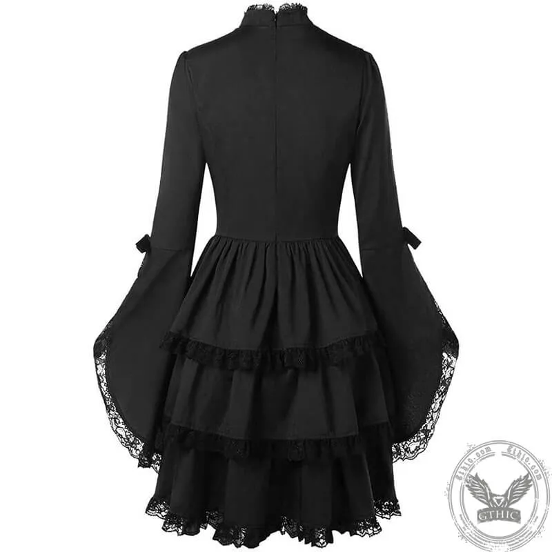 Medieval Aristocracy Lace Up Lolita Dress sold by GTHIC product image thumbnail 2