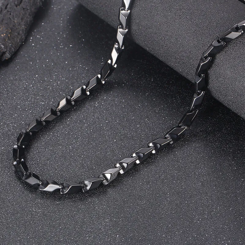 Mechanical Dragon Bone Chain Stainless Steel Necklace sold by GTHIC product image thumbnail 5