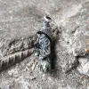 Wicked Wizard Sterling Silver Skull Pendant sold by GTHIC