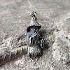 Wicked Wizard Sterling Silver Skull Pendant sold by GTHIC