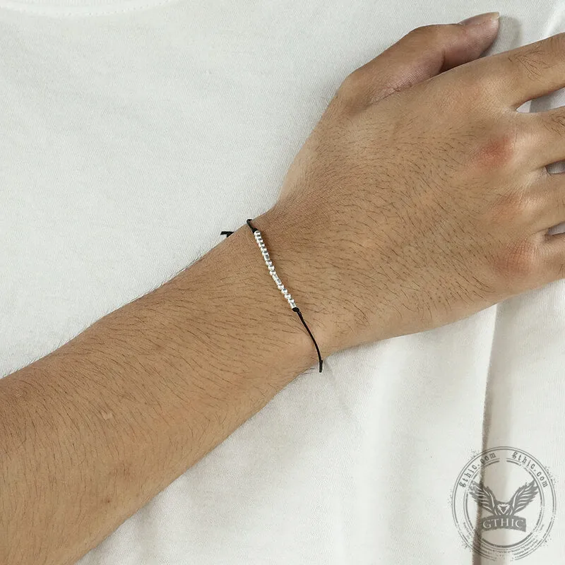 Bad Ass Morse Code Sterling Silver Bracelet sold by GTHIC product image thumbnail 2