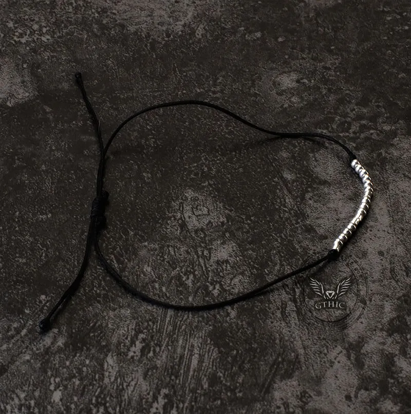 Bad Ass Morse Code Sterling Silver Bracelet sold by GTHIC product image thumbnail 4