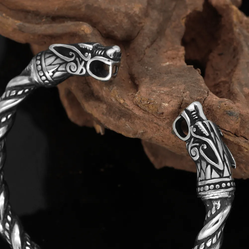 Detailed Dragon Stainless Steel Beast Bracelet sold by GTHIC product image thumbnail 3