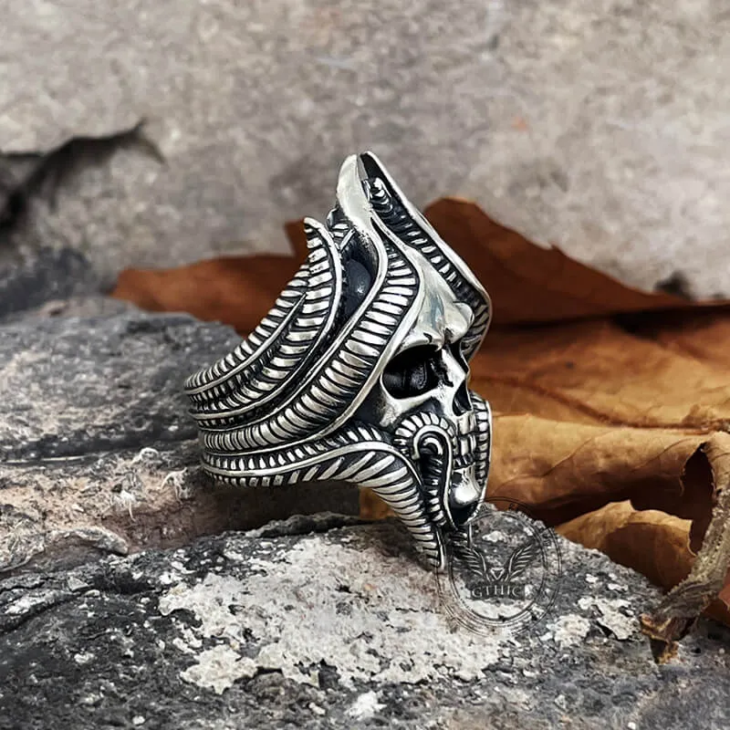 Tentacles Sterling Silver Skull Ring sold by GTHIC product image thumbnail 4