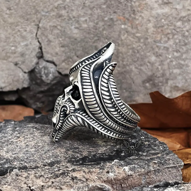 Tentacles Sterling Silver Skull Ring sold by GTHIC product image thumbnail 3
