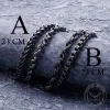 Double Chains Stainless Steel Bracelet sold by GTHIC