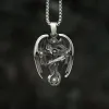 Dragon Pure Tin Celtic Cross Necklace sold by GTHIC