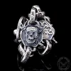 Pirate Skull Sterling Silver Bracelet sold by GTHIC
