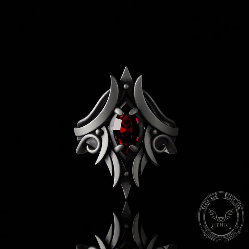 Simple Design Gem-set Sterling Silver Ring sold by GTHIC product image thumbnail 4