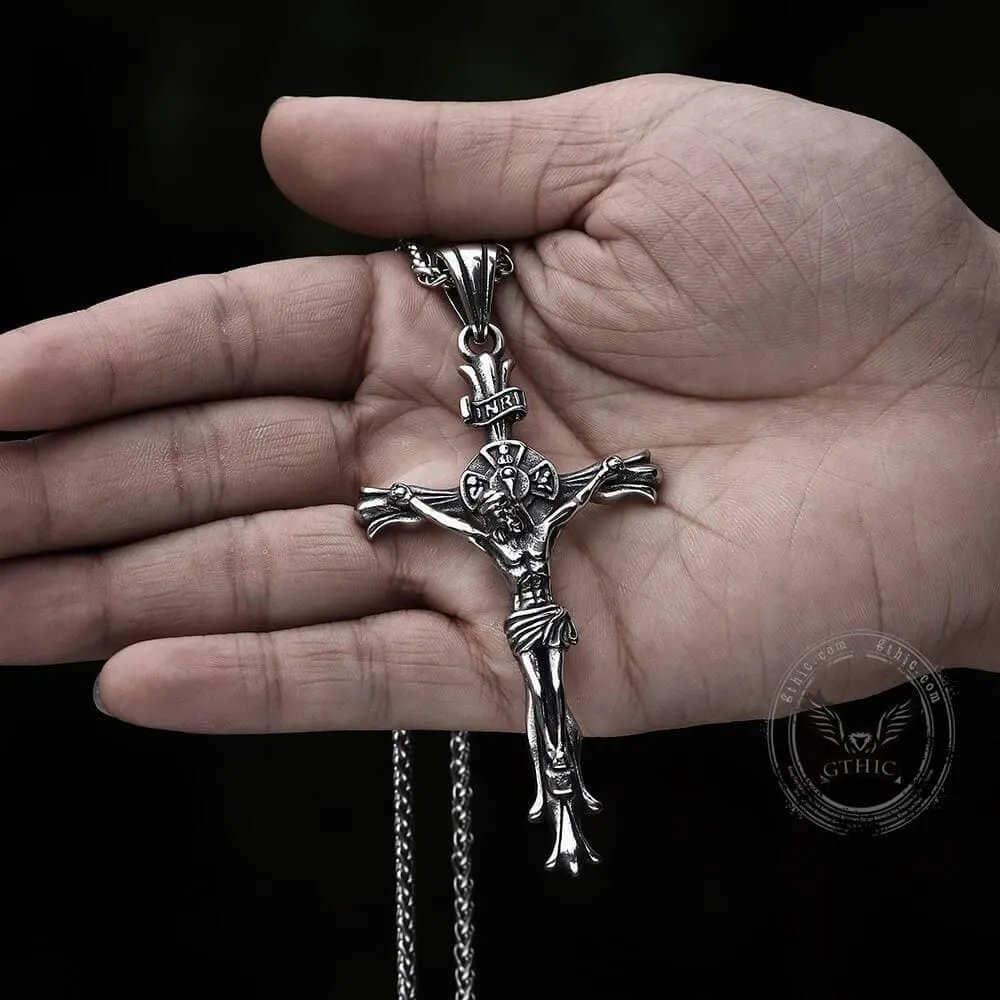 Jesus’ Suffering Stainless Steel Pendant sold by GTHIC product image thumbnail 3