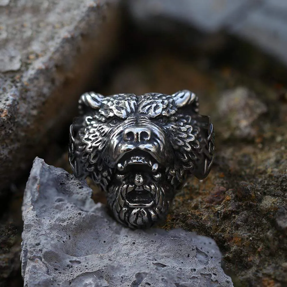 Bear Warrior Viking Ring sold by GTHIC