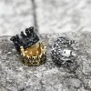 Gothic Crown Stainless Steel Punk Ring sold by GTHIC