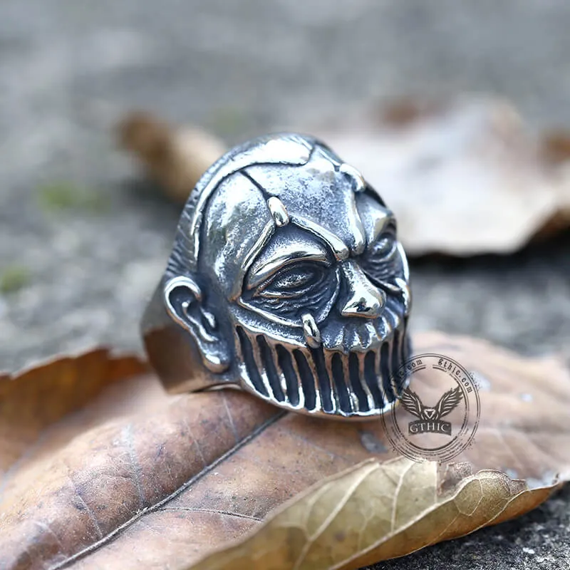 Rampage Mutant Stainless Steel Skull Ring sold by GTHIC product image thumbnail 4