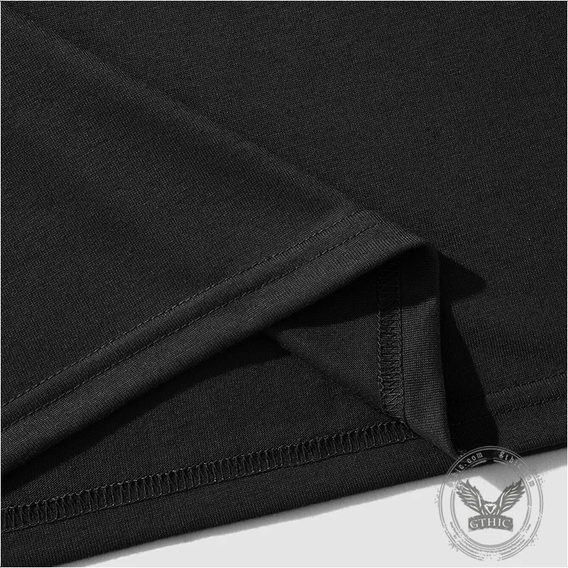 Black Death Rat Short Sleeve T-shirt and Shorts Set sold by GTHIC product image thumbnail 5