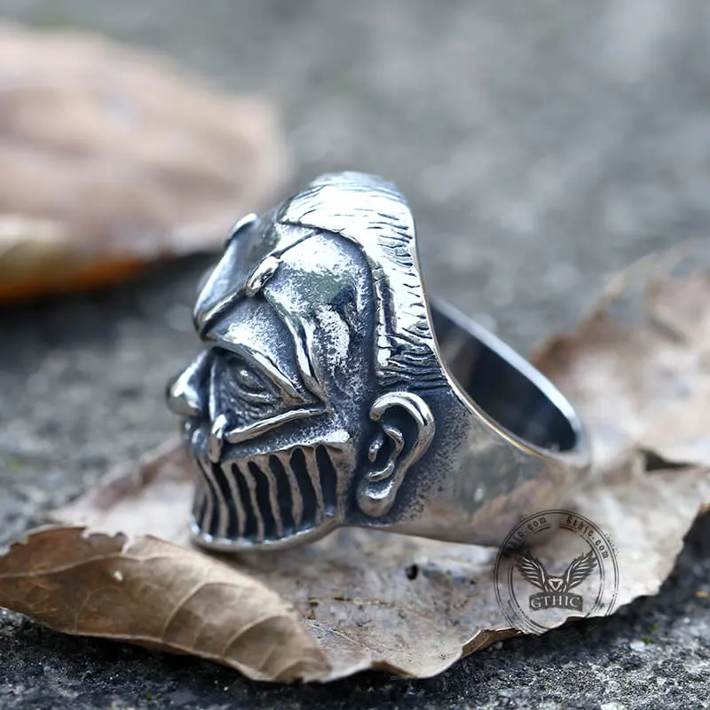 Rampage Mutant Stainless Steel Skull Ring sold by GTHIC product image thumbnail 3